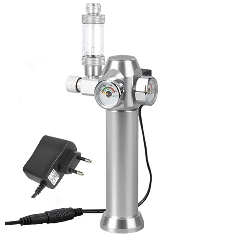 Co2 Regulator Dual Stage - Aquarium CO2 Regulator Solenoid Valve Bubble