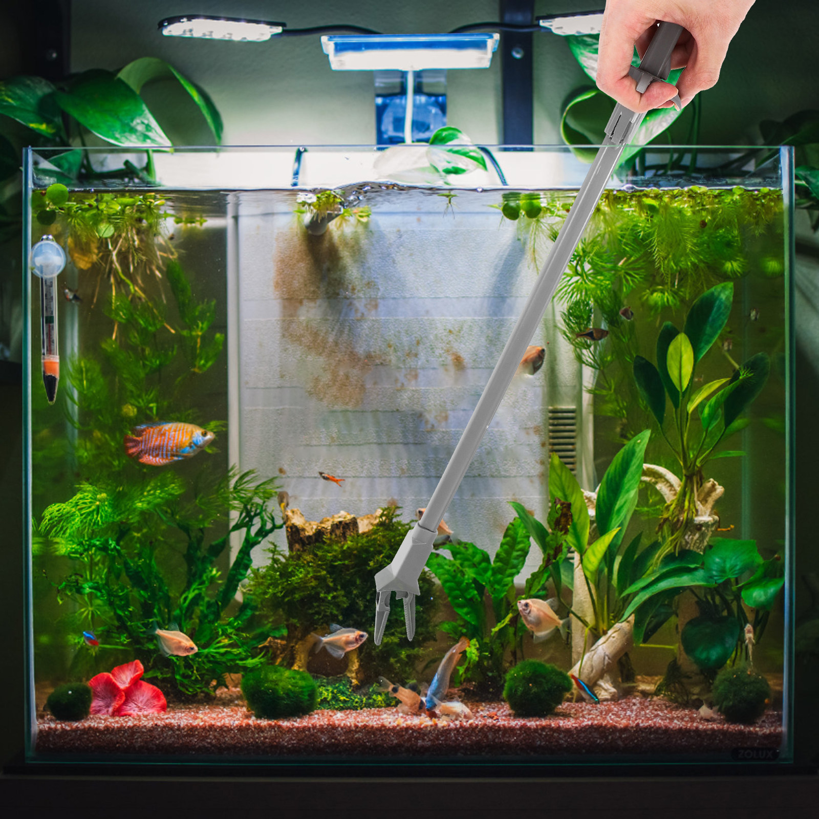 Planted Aquarium Tips - 50Cm Extra Long Plastic Aquarium Plant