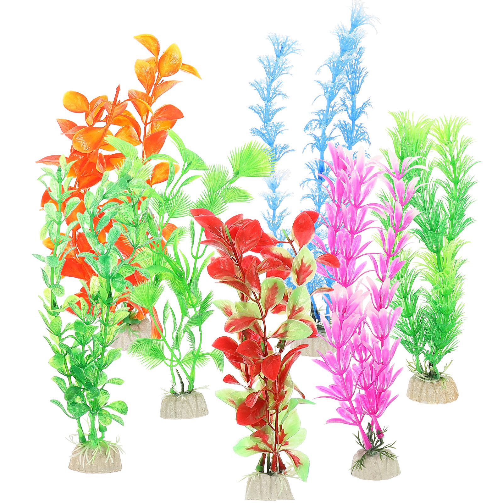 7Pcs Lightweight Non-Toxic Sim - Non Planted Aquarium Fish 리뷰 및 가격