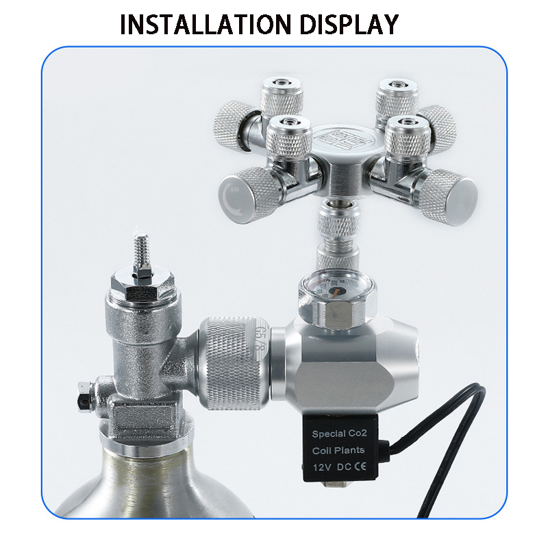 ZRDR fish tank multi-channel C - Co2 Regulator Dual Stage 리뷰 및 가격