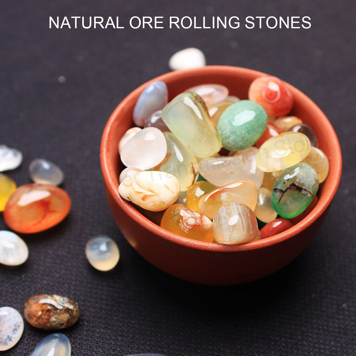 100g Elegant Natural Agate Cry - Planted Aquarium Air Stone 리뷰 및 가격