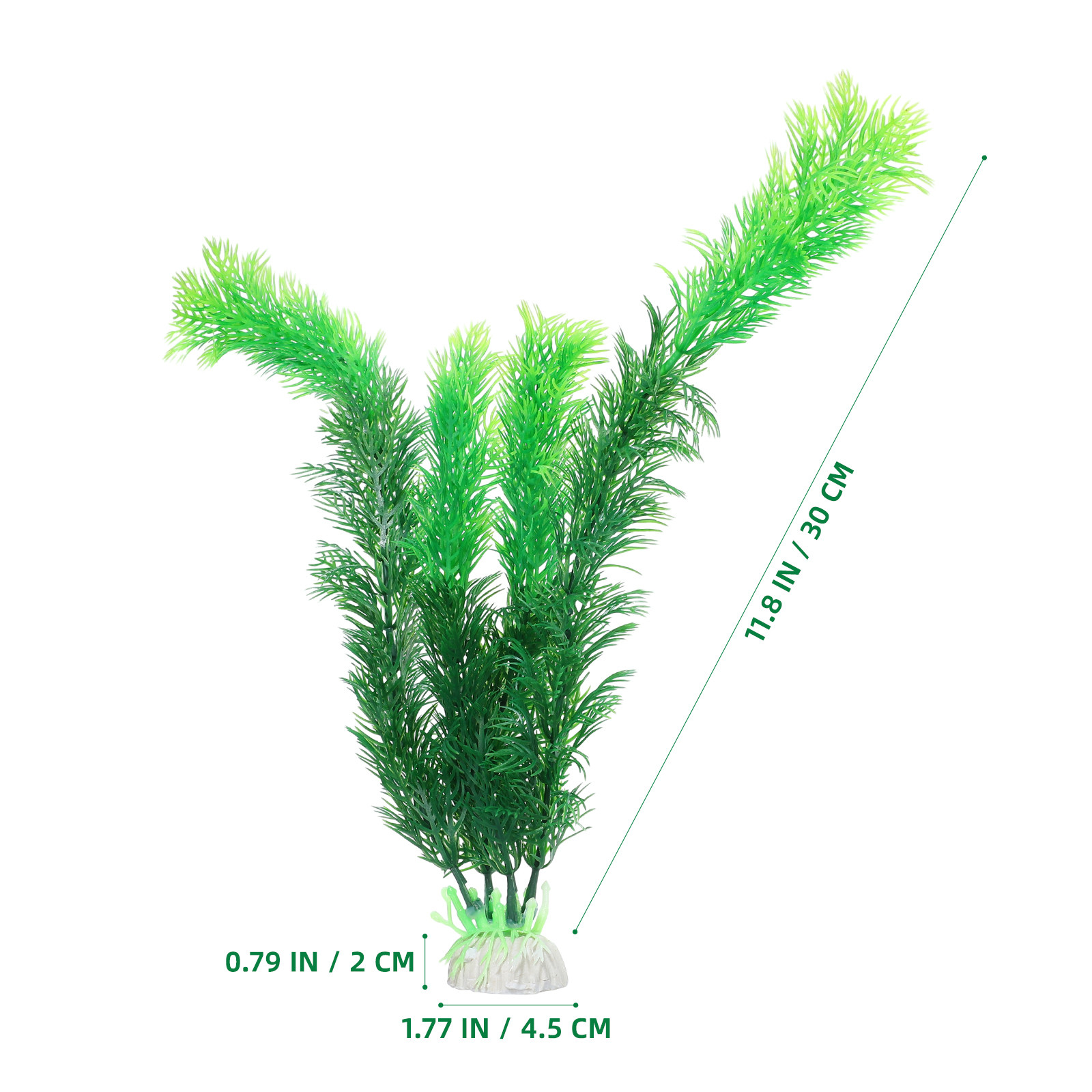 Green Plastic Artificial Plant - Non Planted Aquarium Fish 리뷰 및 가격