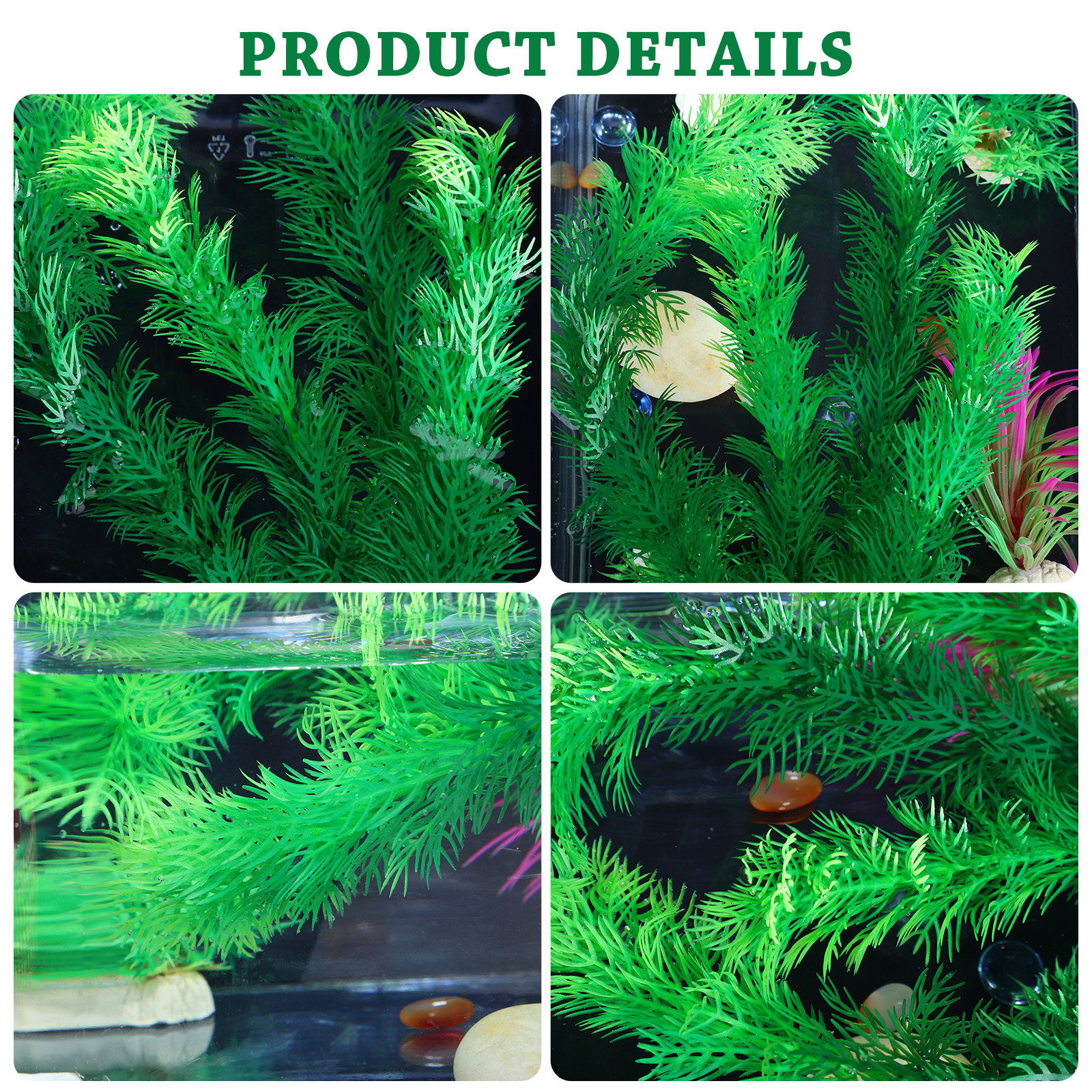 Green Plastic Artificial Plant - Non Planted Aquarium Fish 리뷰 및 가격