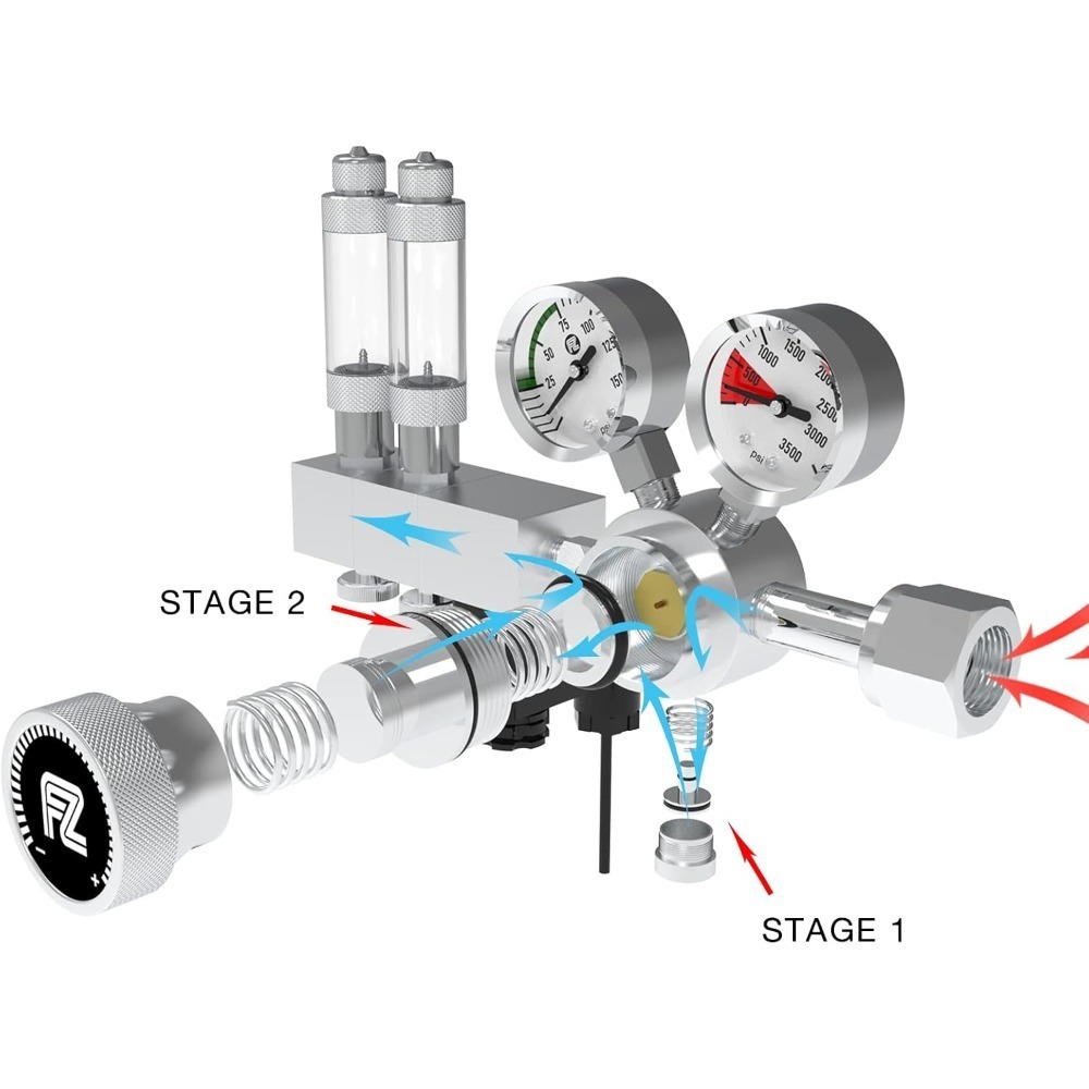 Air Pump Accessories/Pro Serie - Co2 Regulator Dual Stage 리뷰 및 가격