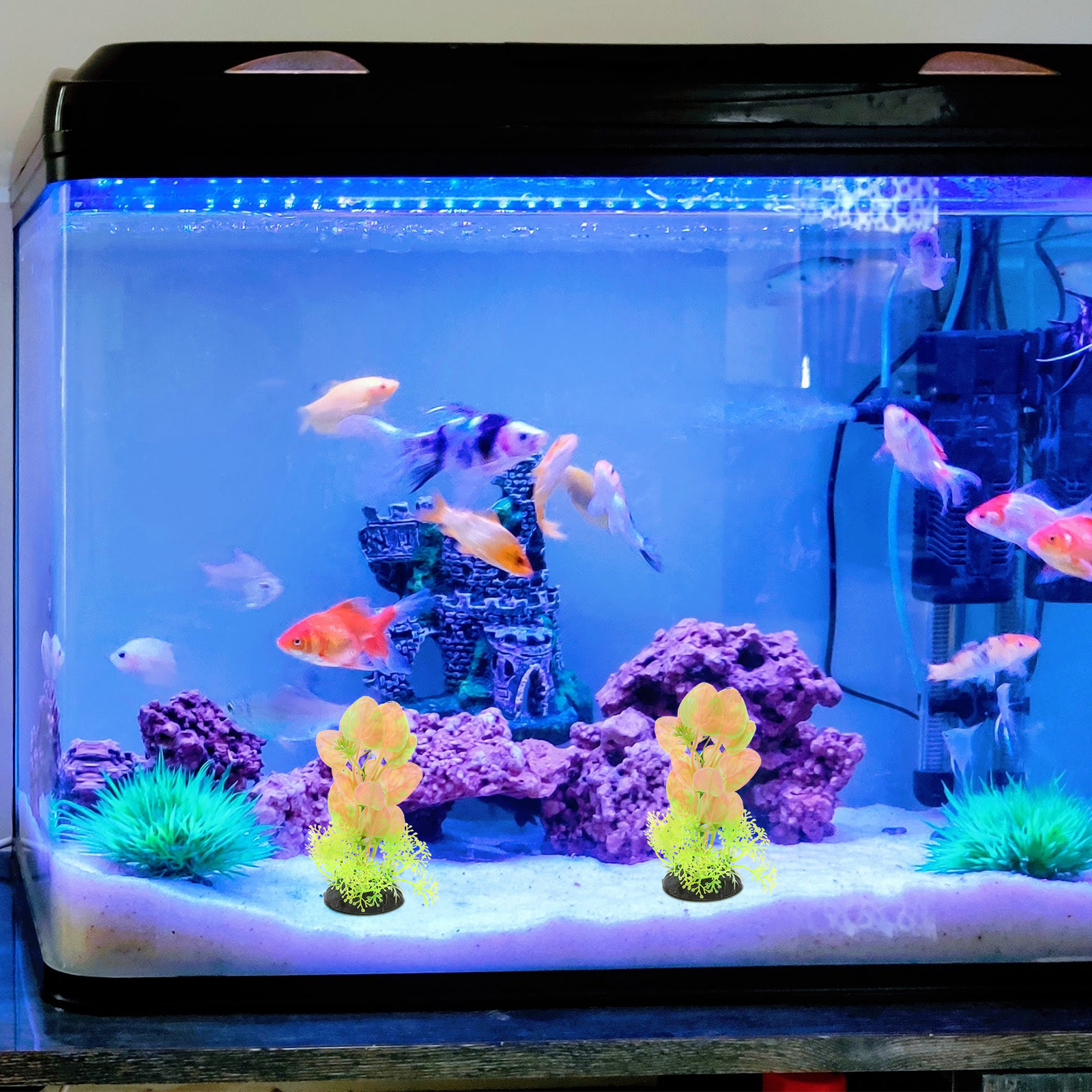 6Pcs High Grade Artificial Aqu - Non Planted Aquarium Fish 리뷰 및 가격
