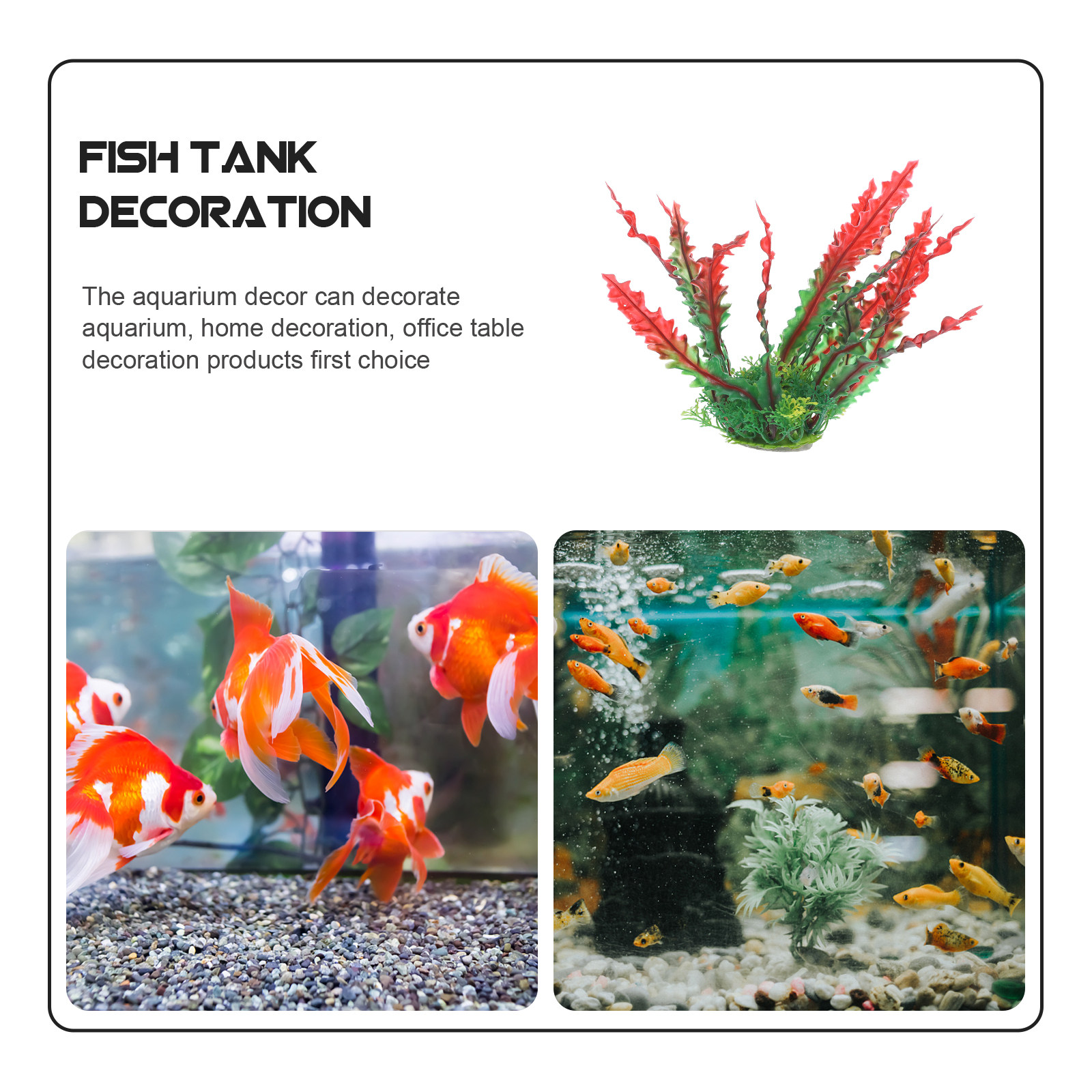 2Pcs Premium Plastic Aquarium  - Non Planted Aquarium Fish 리뷰 및 가격