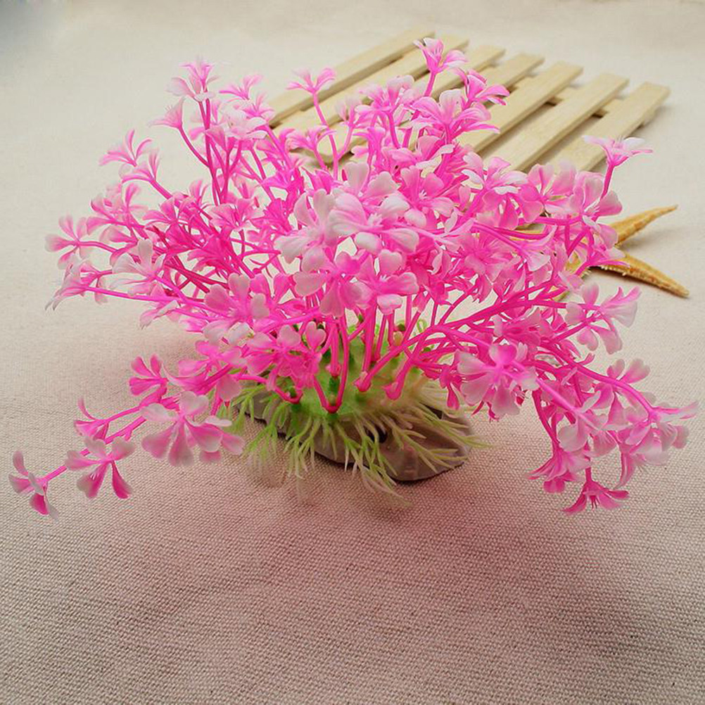 Pink Artificial Aquarium Plant - Non Planted Aquarium Fish 리뷰 및 가격