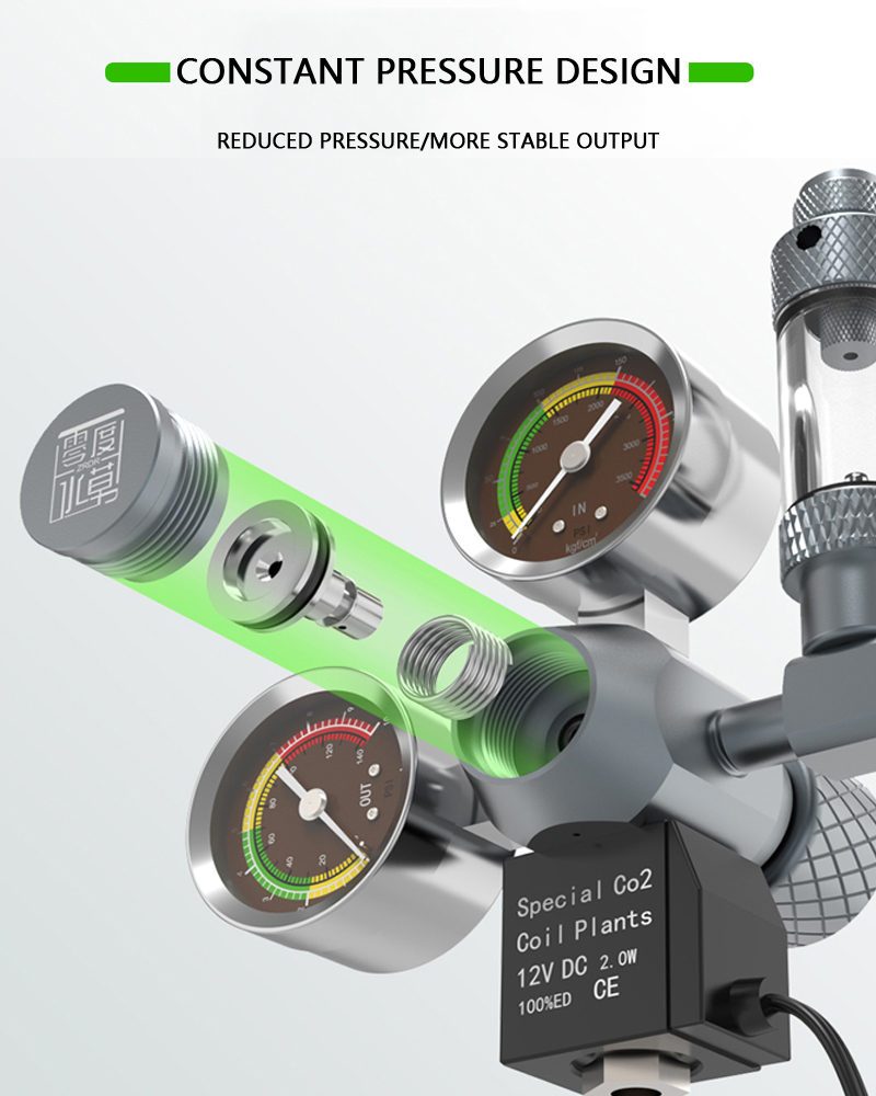 ZRDR Aquarium CO2 Regulator El - Co2 Regulator Dual Stage 리뷰 및 가격