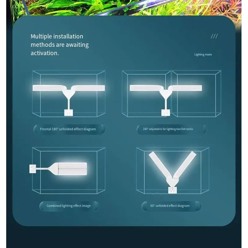 LED Aquarium Clip Light for Pl - Aquarium Plant Factory 리뷰 및 가격
