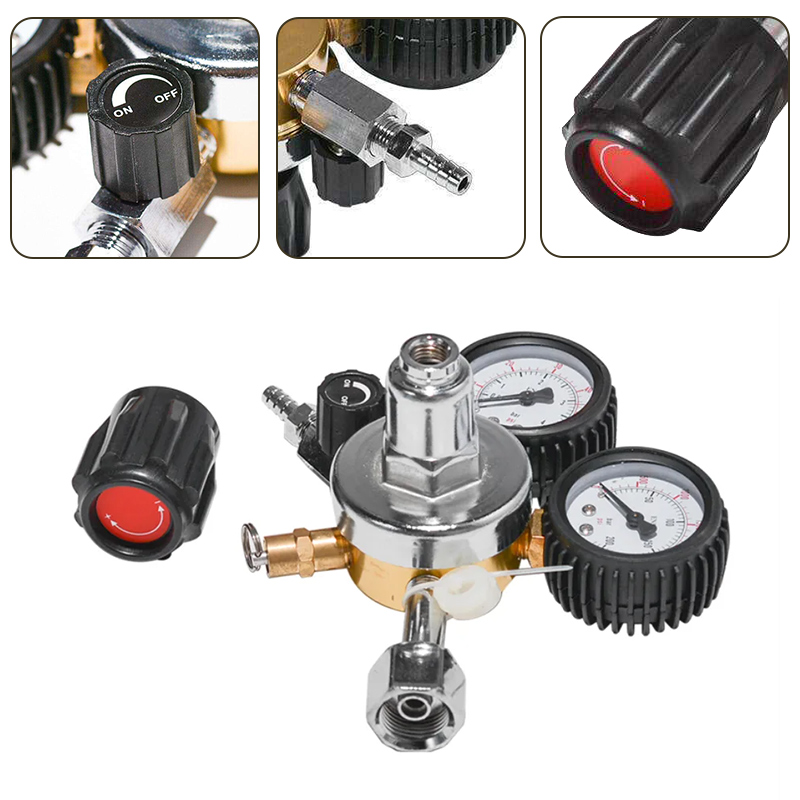 CO2 Gas Bottle Regulator Carbo - Co2 Regulator Dual Stage 리뷰 및 가격