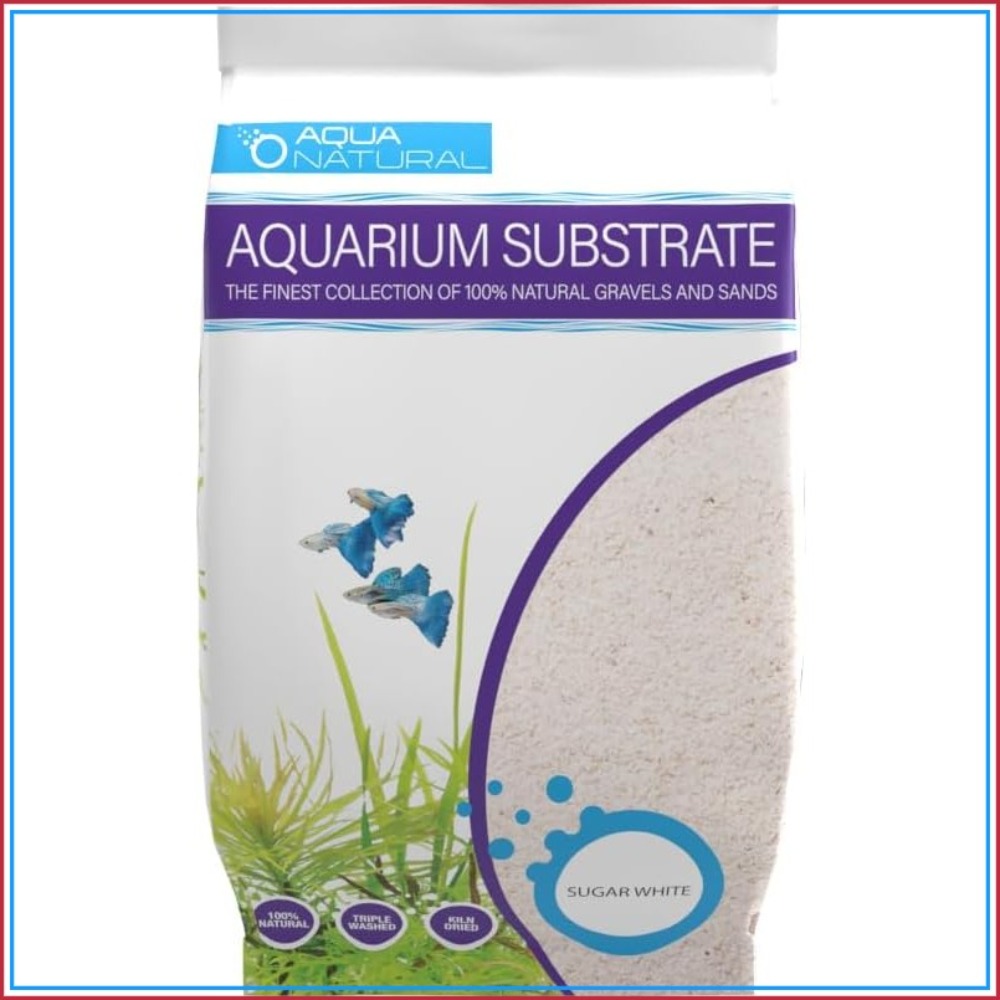 Natural Sugar White Sand 10lb  - Aquarium Sand White 리뷰 및 가격