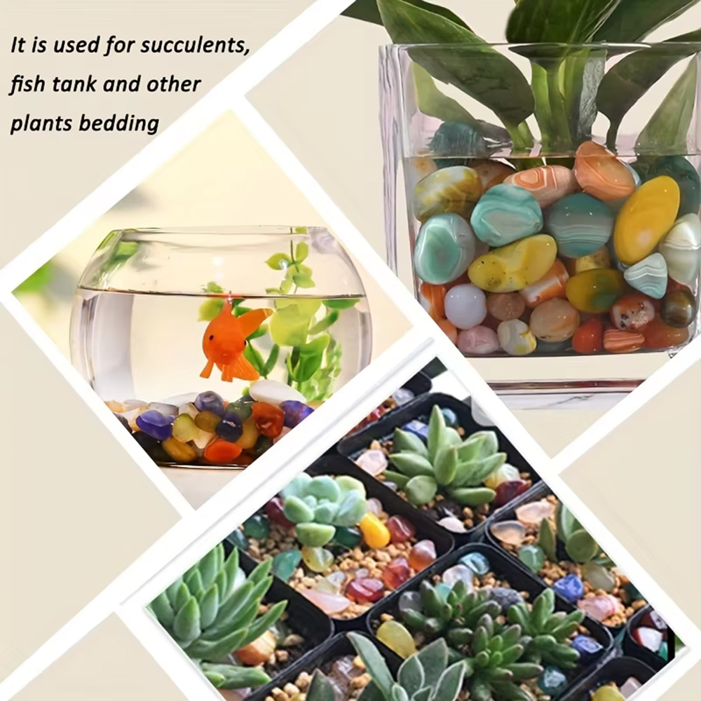 Natural Stone Tumbled Agate Gr - Aquarium Planted Soil 리뷰 및 가격