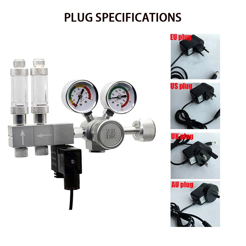 Aquarium CO2 regulator CO2 pre - Co2 Regulator Dual Stage 리뷰 및 가격