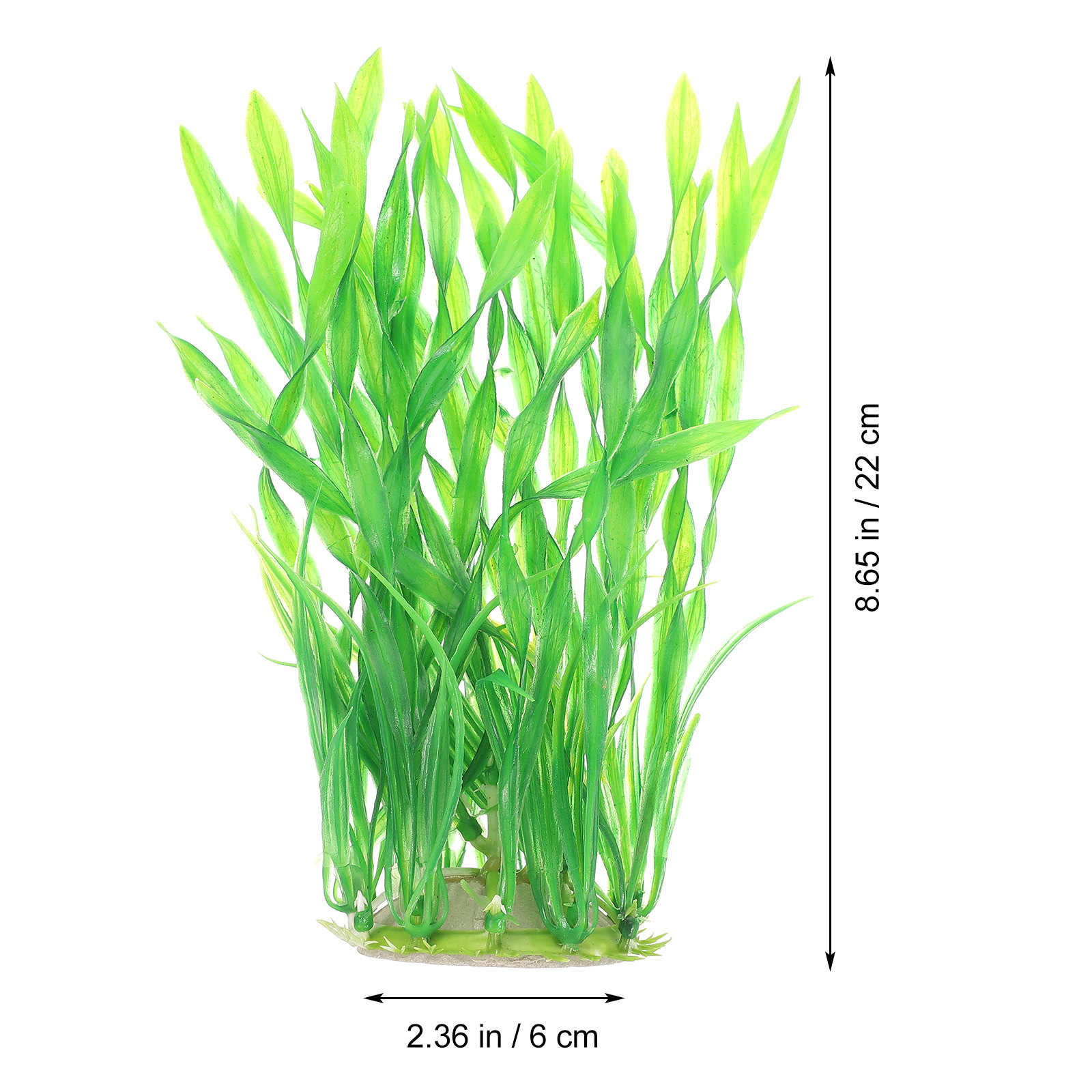 2Pcs Premium Fake Aquatic Plan - Non Planted Aquarium Fish 리뷰 및 가격