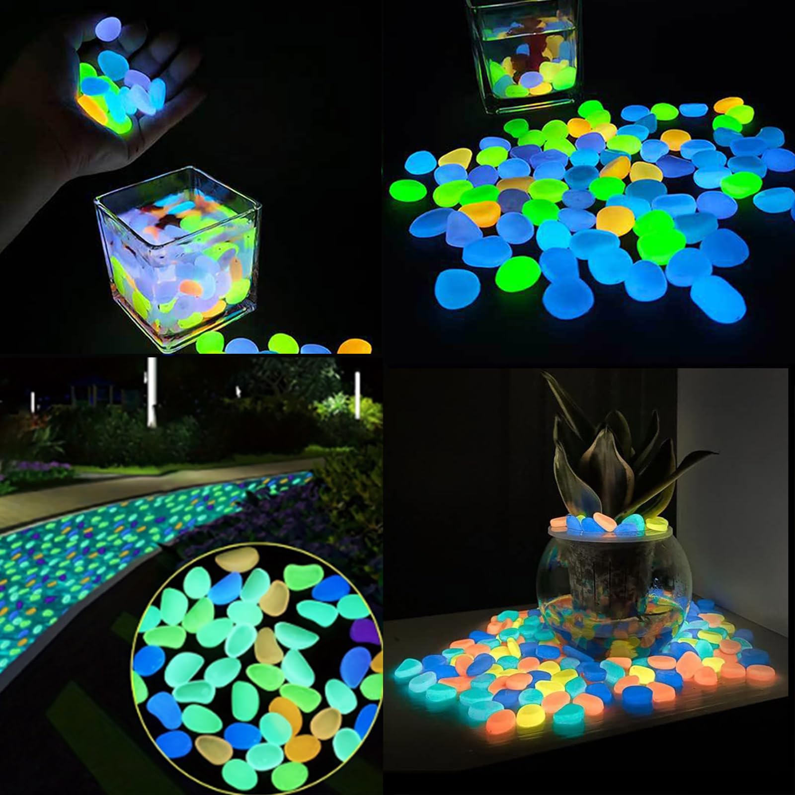 Aquarium Decor Glow In The Dar - Planted Aquarium With Fish 리뷰 및 가격