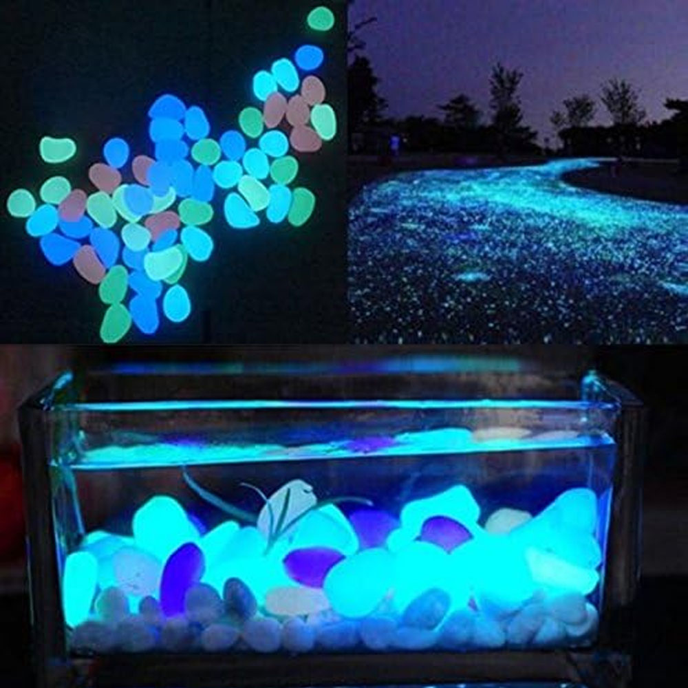 Fish Tank Rocks Glow Blue Pebb - Planted Aquarium With Fish 리뷰 및 가격