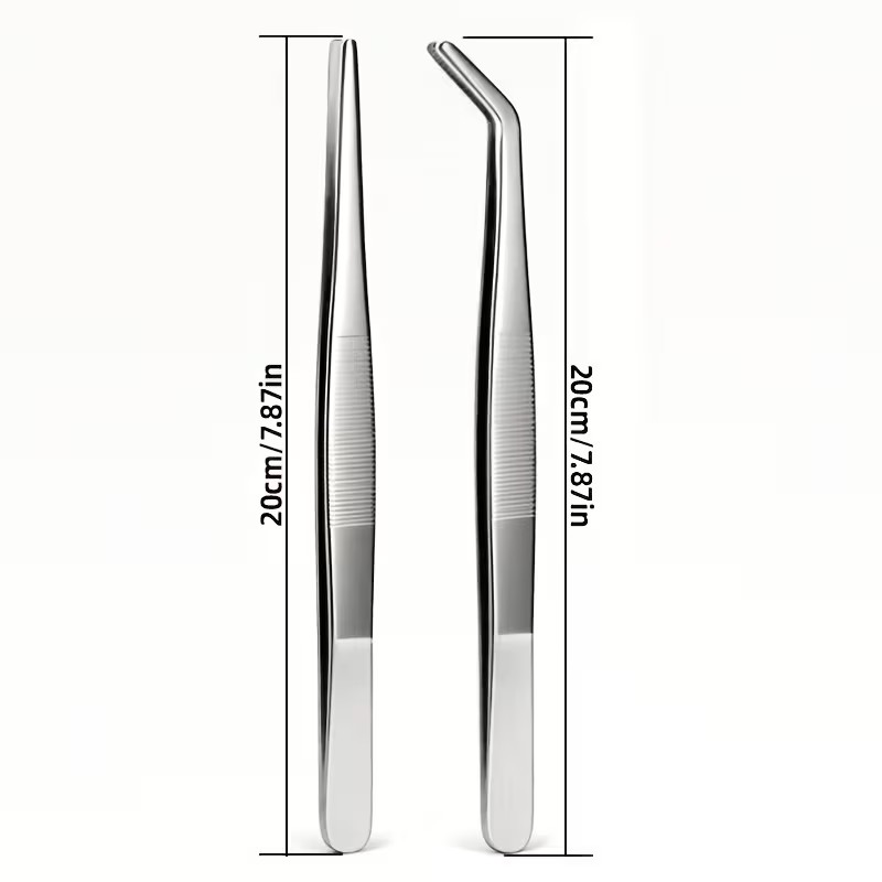 2pcs 20cm Stainless Steel Twee - Planted Aquarium Tips 리뷰 및 가격