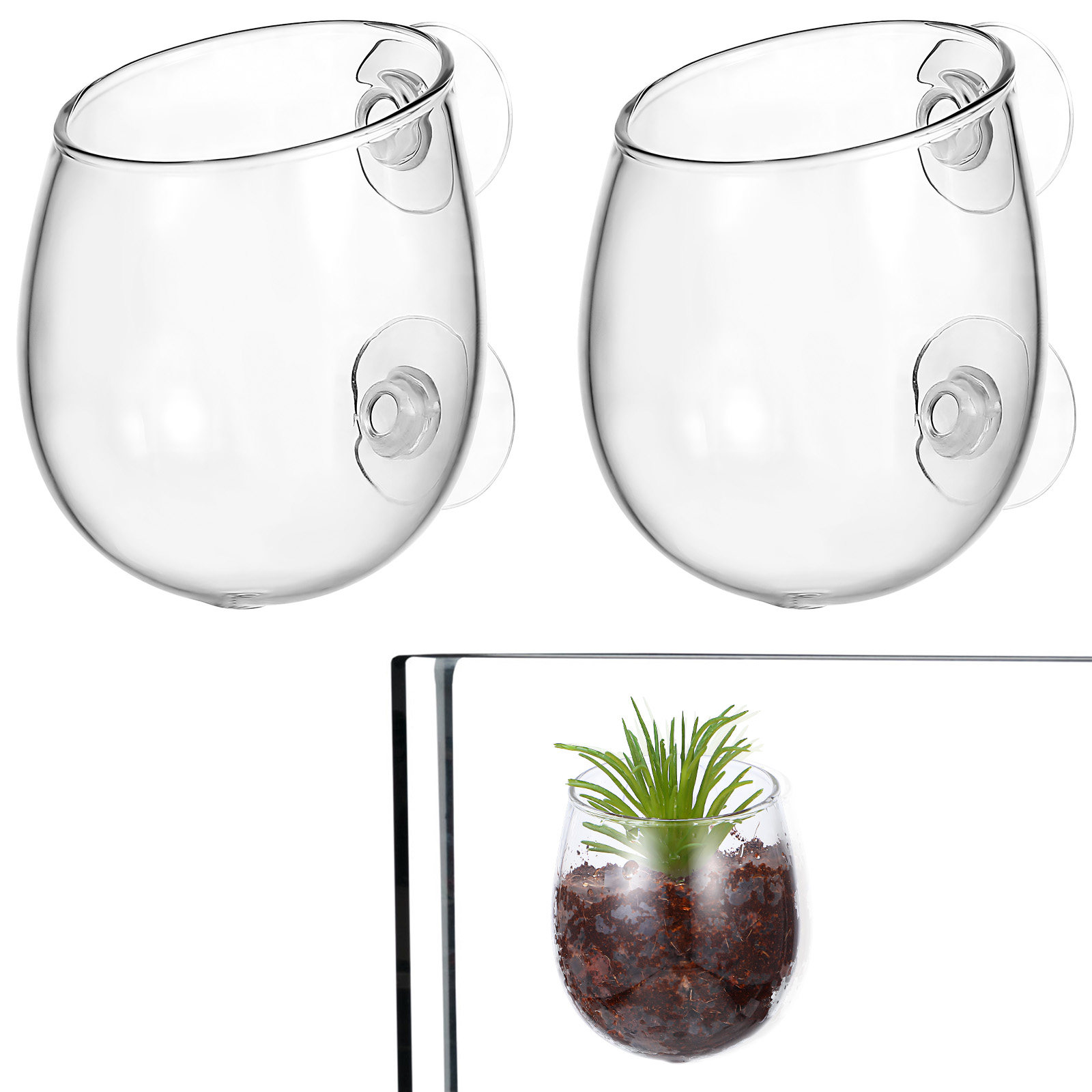 2Pcs Fish Tank Plant Holder Gl - Aquarium Planted Setup 리뷰 및 가격