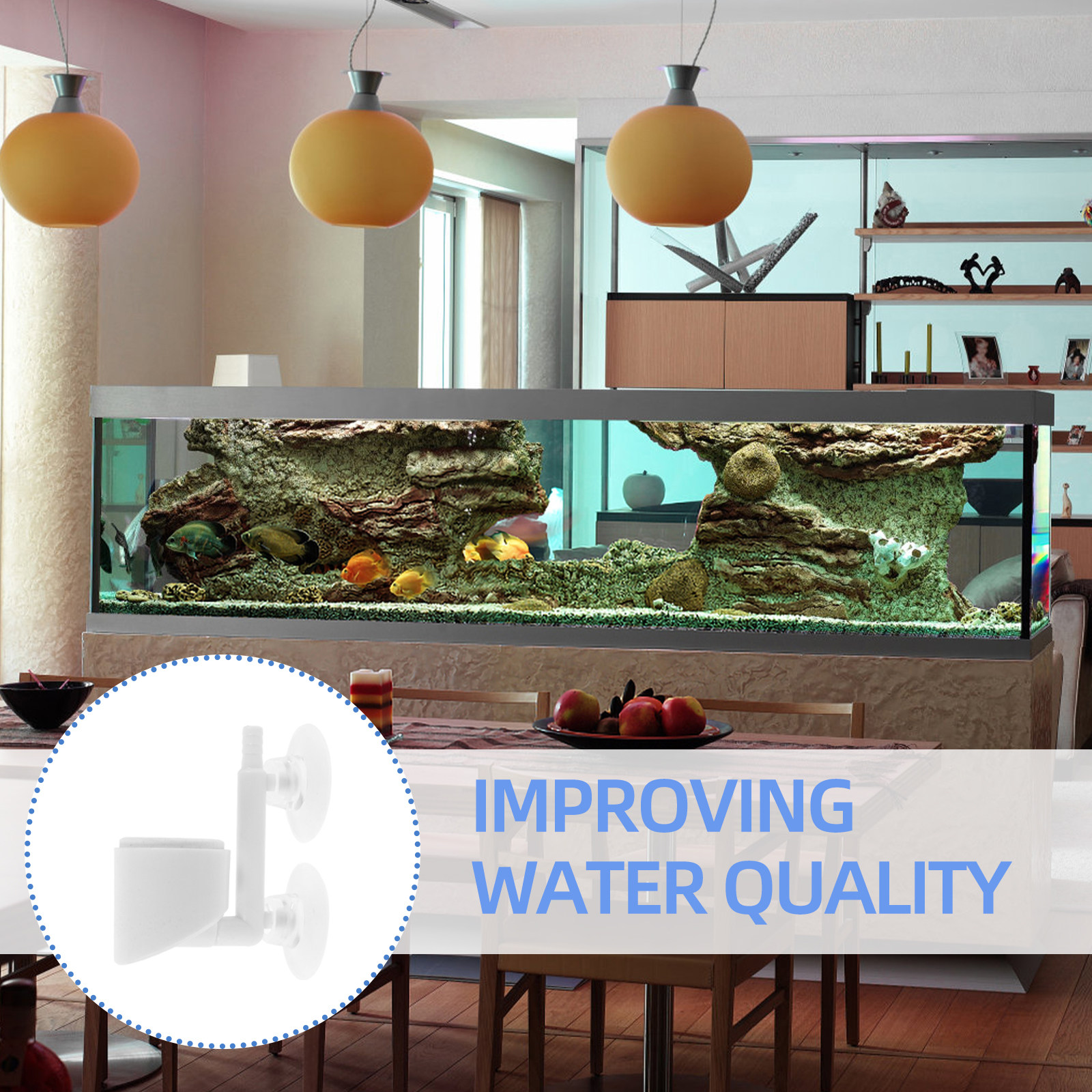 Fish Tank Oxygen Pump Accessor - Planted Aquarium Air Stone 리뷰 및 가격