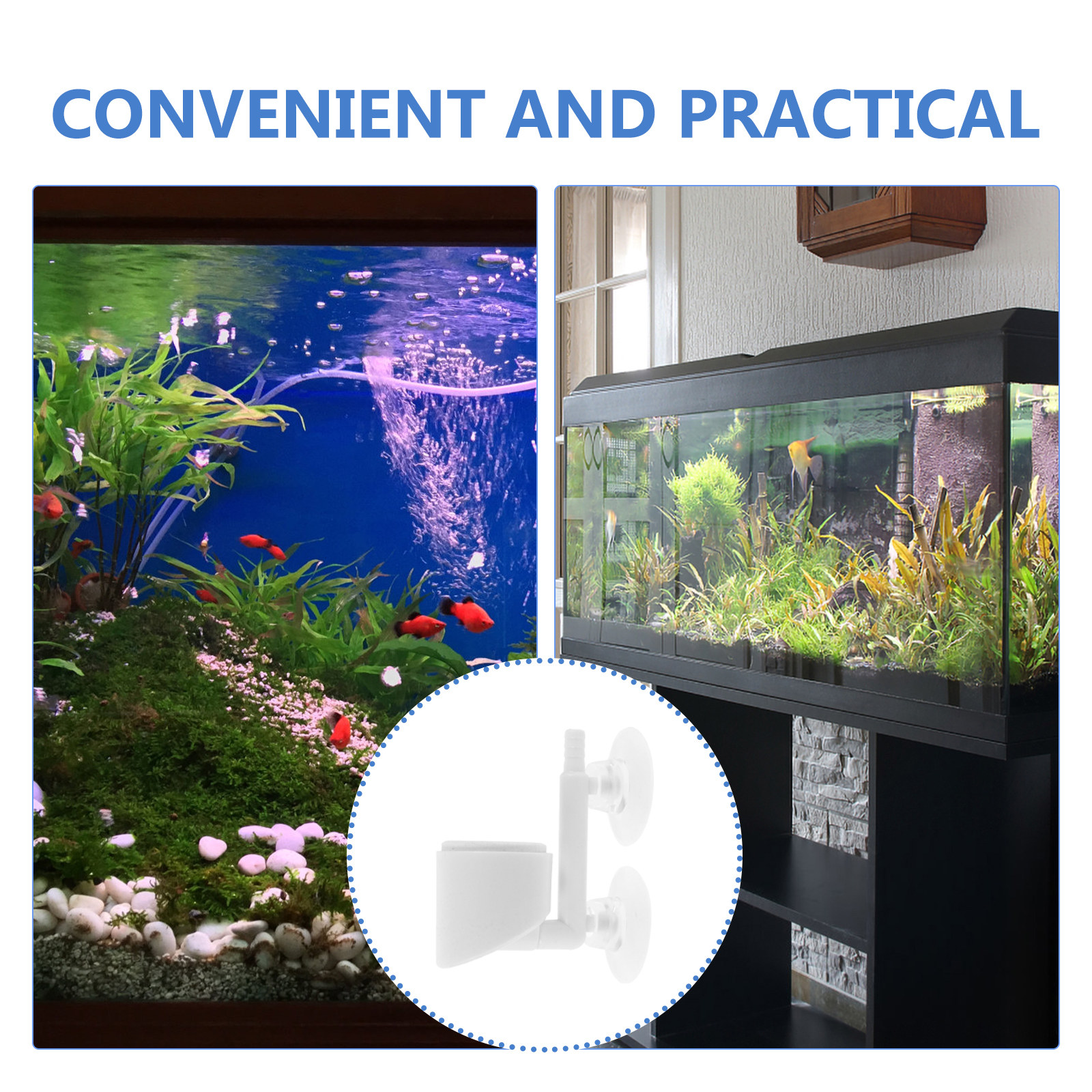 Fish Tank Oxygen Pump Accessor - Planted Aquarium Air Stone 리뷰 및 가격