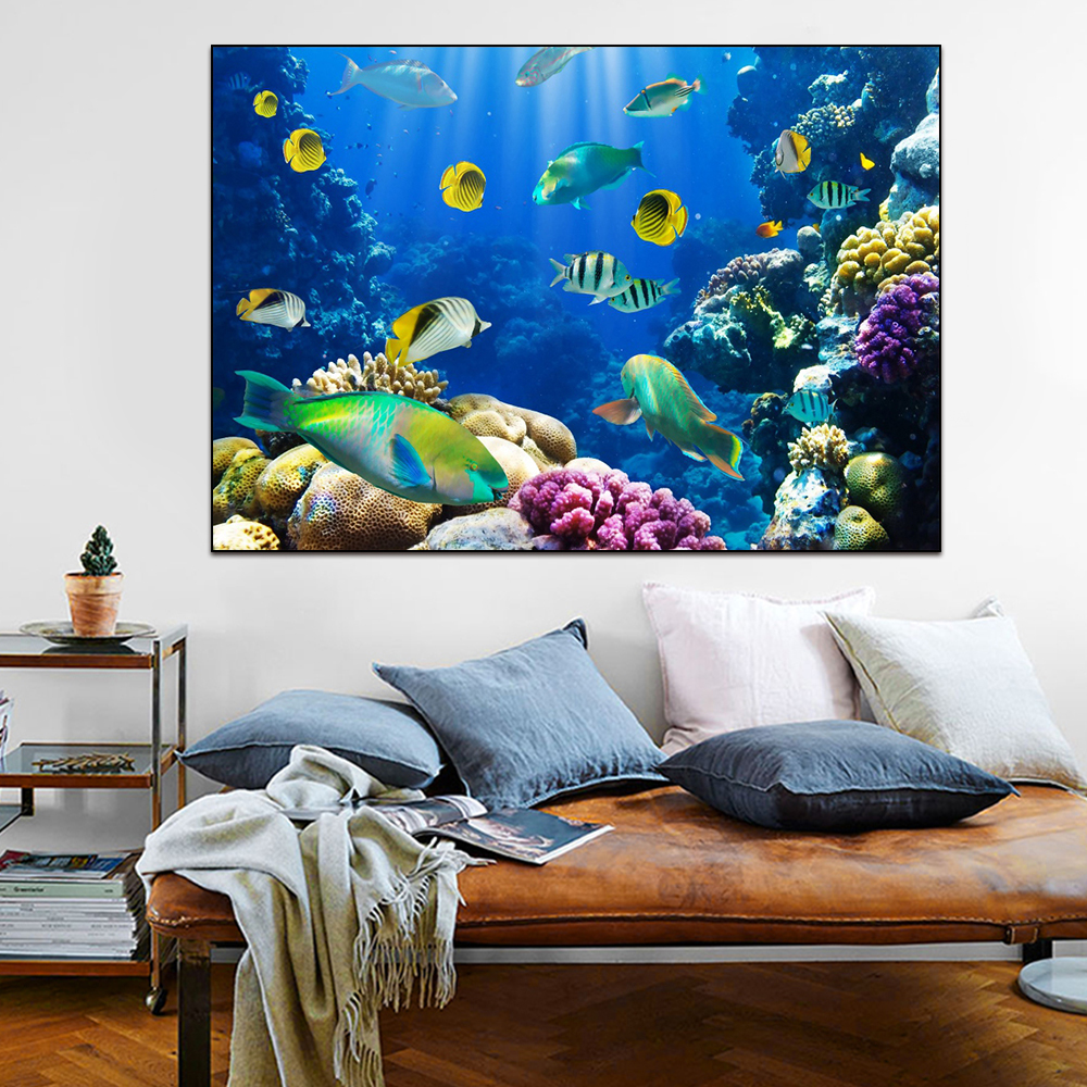 Ocean Underwater World Fish Co - Planted Aquarium With Fish 리뷰 및 가격