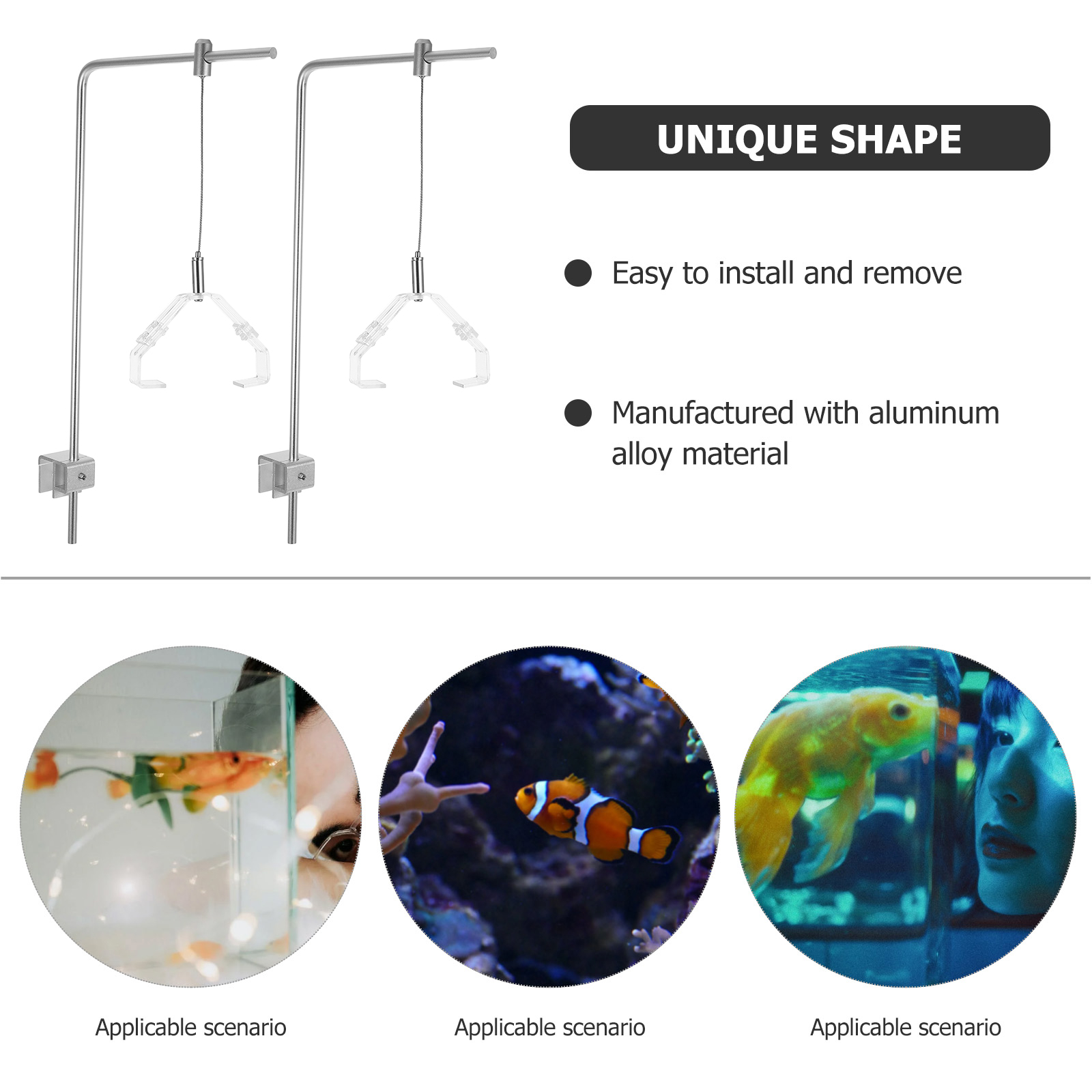 2pcs Aquarium Light Holder Wit - Planted Aquarium With Fish 리뷰 및 가격
