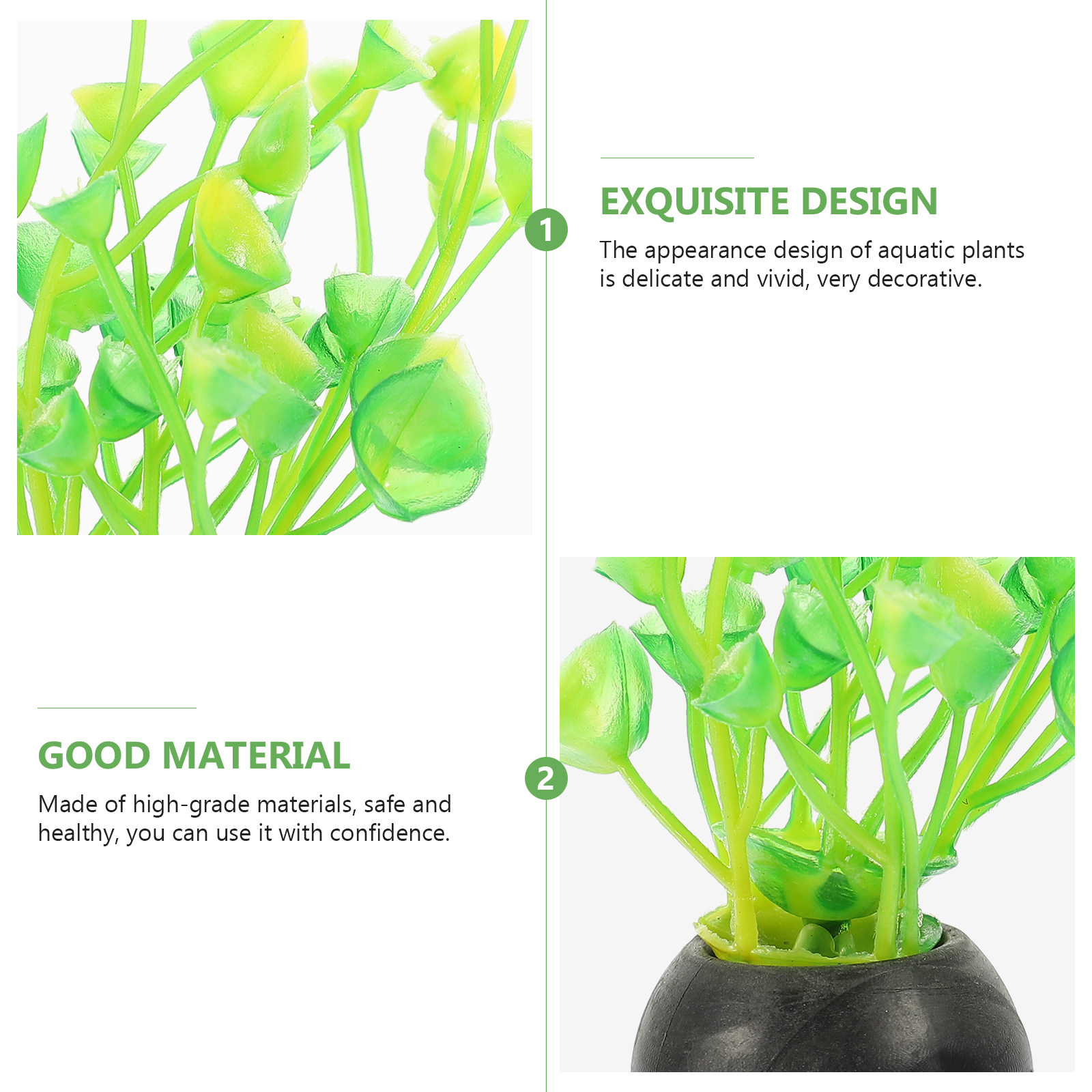 20Pcs Plastic Aquarium Plants  - Non Planted Aquarium Fish 리뷰 및 가격