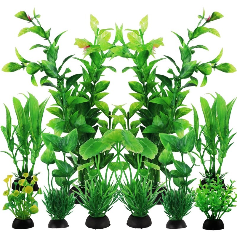 10/20Pcs Artificial Aquarium P - Planted Aquarium With Fish 리뷰 및 가격