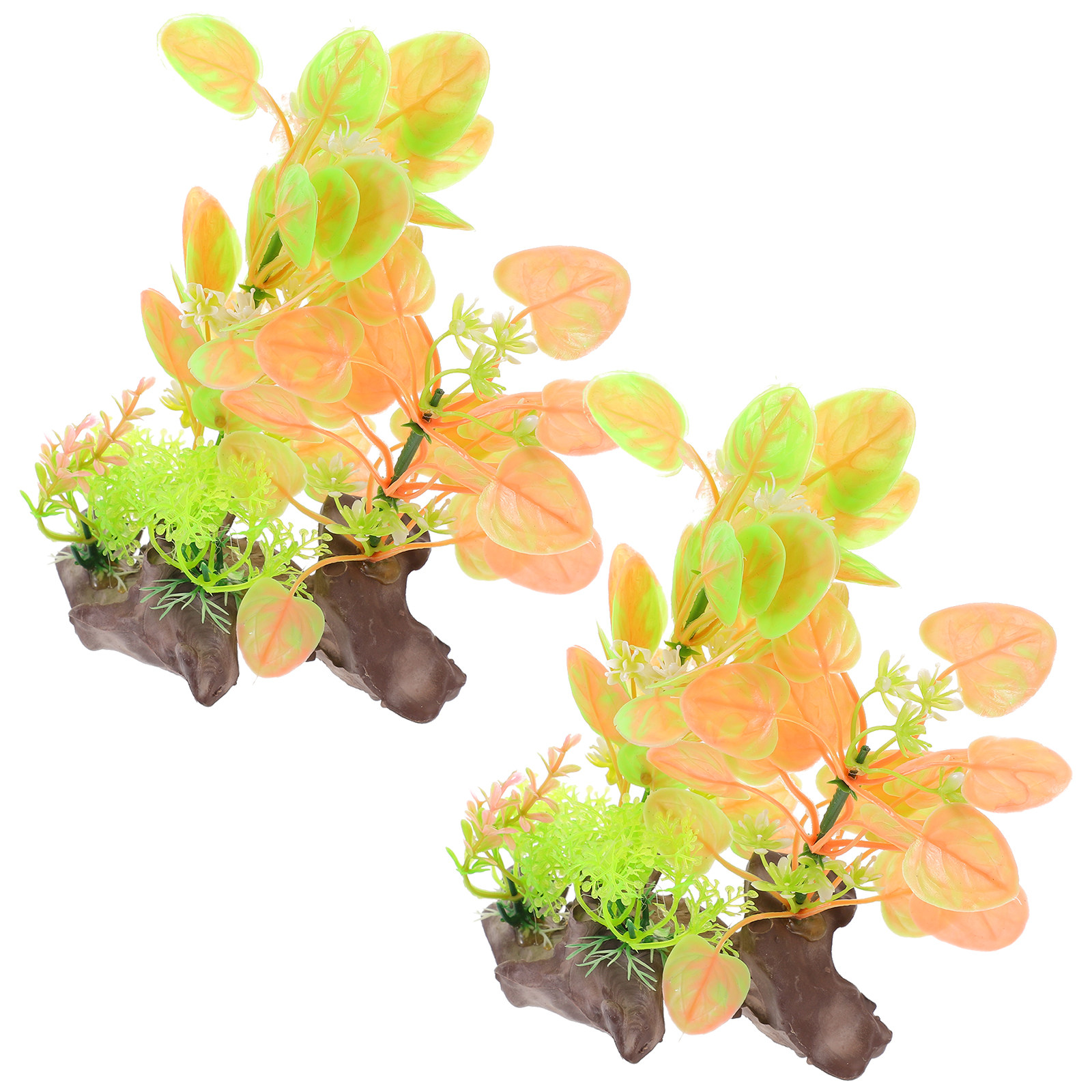 2Pcs Realistic Artificial Aqua - Non Planted Aquarium Fish 리뷰 및 가격