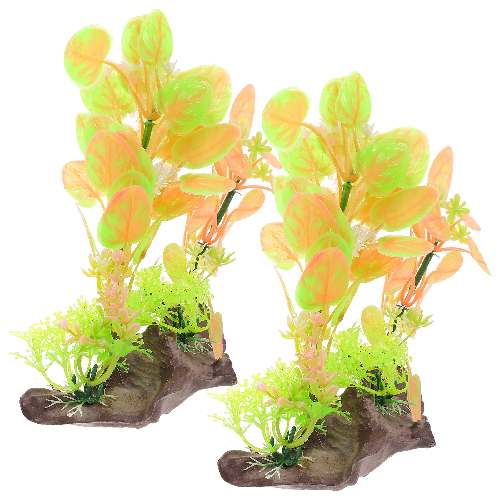 2Pcs Realistic Artificial Aqua - Non Planted Aquarium Fish 리뷰 및 가격